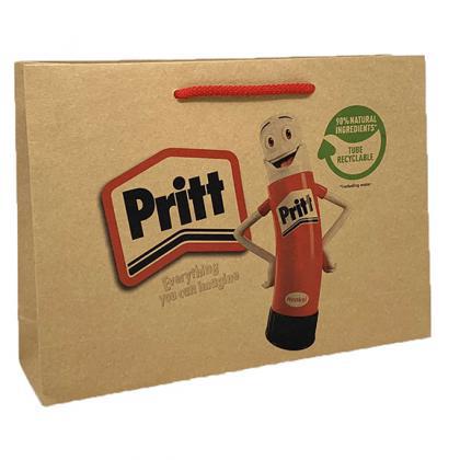 Luxury Kraft Paper Bag with Rope Handles  E1410202