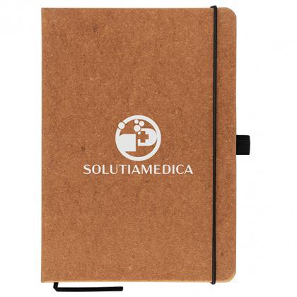 Carson 210 x 140 mm Recycled Leather PU Notebook E147406