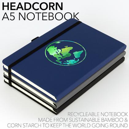 Headcorn Corn Recycled A5 Notebook