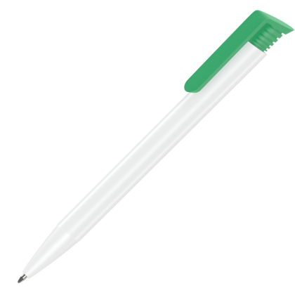 Albion Ballpoint Pen - White - Green