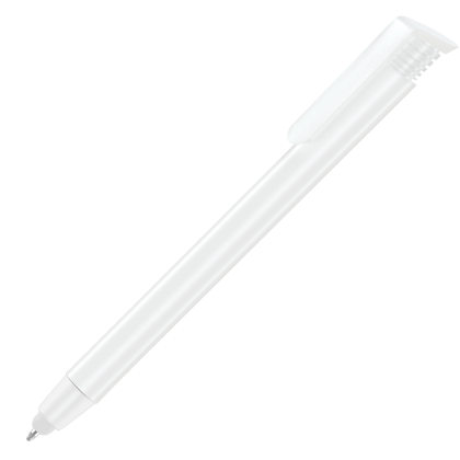 Albion Touch Ballpoint Pen with Stylus - White