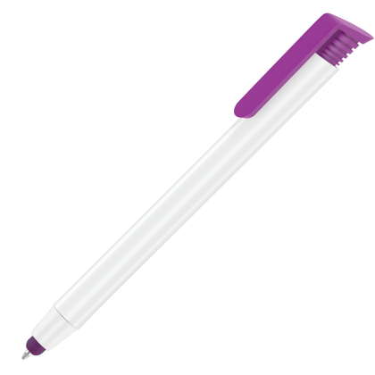 Albion Touch Ballpoint Pen with Stylus - Purple