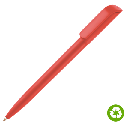 Alaska Recycled Eco Ballpoint Pen - Red