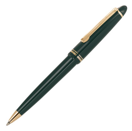 Alpine Gold Ballpoint Pen - Green - Gold