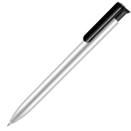 Absolute Argent Ballpoint Pen - Silver - Black