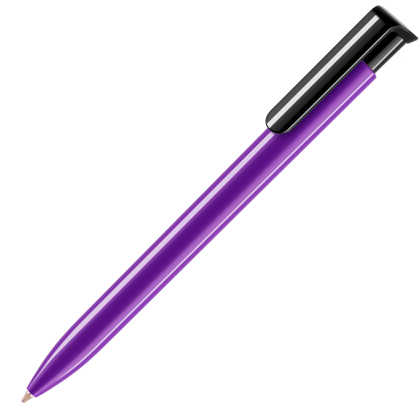 Absolute Colour Ballpoint Pen - Purple - Black