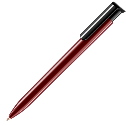 Absolute Colour Ballpoint Pen - Burgundy - Black