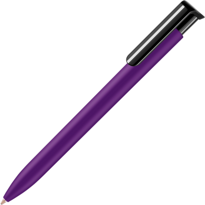 Absolute Soft Feel Ballpoint Pen - Purple