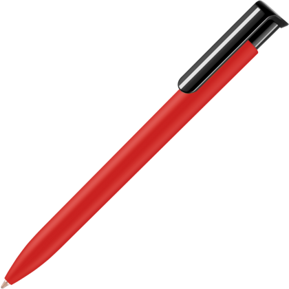 Absolute Soft Feel Ballpoint Pen - Red