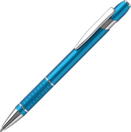 Bella Metal Ballpoint Pen - Aqua