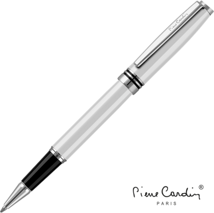 Pierre Cardin Beaumont Metal Rollerball Pen - White