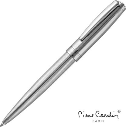 Pierre Cardin Belfort Metal Ballpoint Pen - Chrome