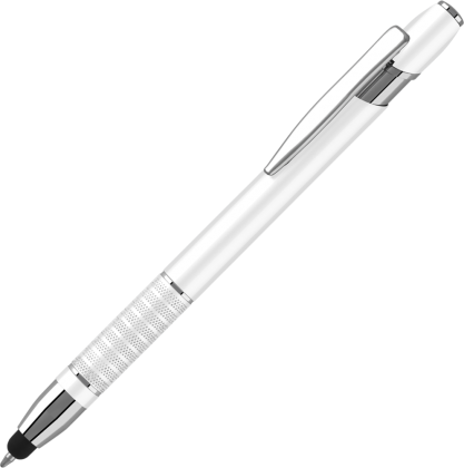 Bella Touch Metal Ballpoint Pen - White