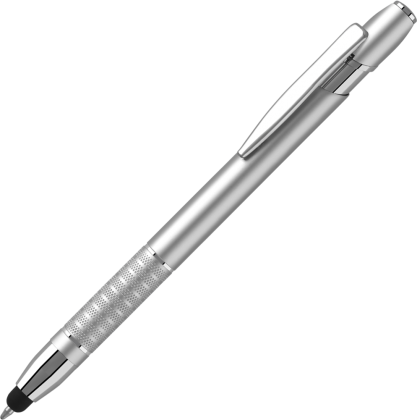 Bella Touch Metal Ballpoint Pen - Silver