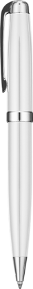 Carrick Metal Ballpoint Pen - White