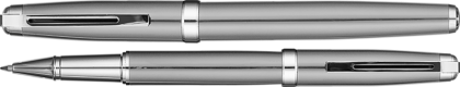 Carrick Metal Rollerball Pen - Silver