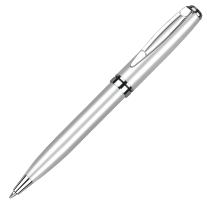 Consul Metal Ballpoint Pen - Silver