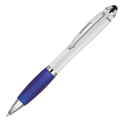 Contour-i Biofree Ballpoint Pen with Stylus - Blue