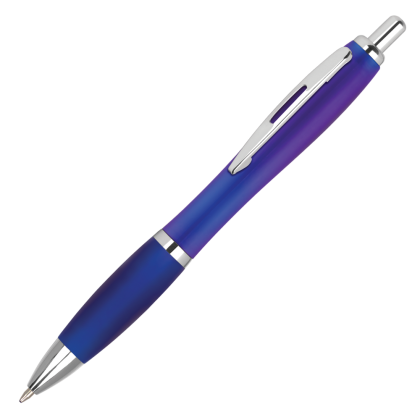 Contour Frost Ballpoint Pen - Blue