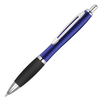 Contour Metal Ballpoint Pen - Blue