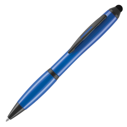 Contour-i Noir Ballpoint Pen with Stylus - Blue