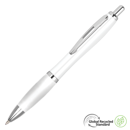 Contour Extra GRS Recycled Ballpoint Pen - White