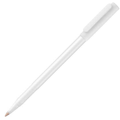 Corporate Cap Ballpoint Pen - White