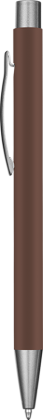 Ergo Soft Feel Metal Ballpoint Pen - Brown
