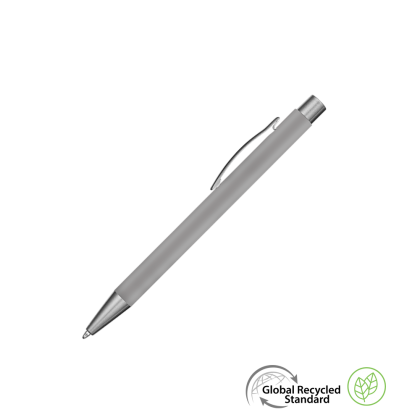 Ergo Soft Feel GRS Recycled Ballpoint Pen - Grey