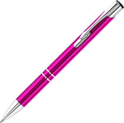 Electra Classic Metal Ballpoint Pen - Pink