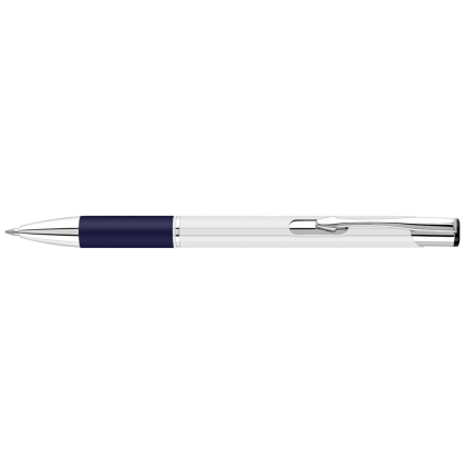 Electra Grip Metal Ballpoint Pen - Blue