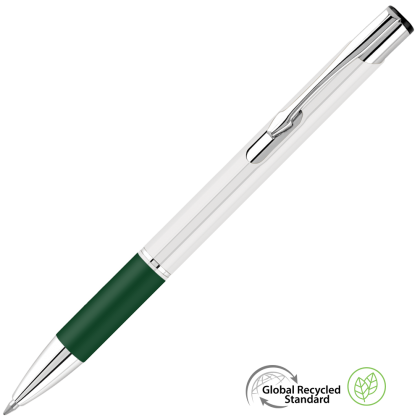 Electra Grip GRS Recycled Metal Ballpoint Pen - Green