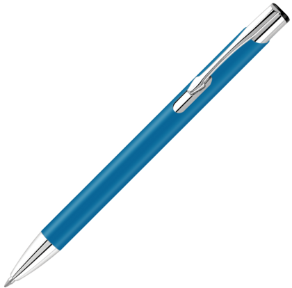 Garland Soft Feel Ballpoint Pen - Light Blue