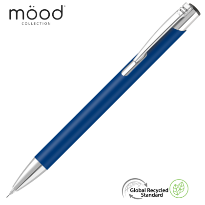 Mood GRS Recycled Soft feel Metal Mechanical Pencil - Royal Blue