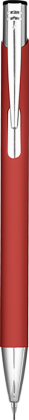 Mood Soft Feel Metal Mechanical Pencil - Red