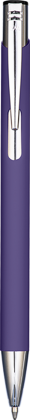 Mood Soft Feel Metal Ballpoint Pen - Purple