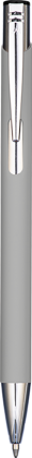 Mood Soft Feel Metal Ballpoint Pen - Silver