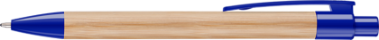 Panda Bamboo Ballpoint Pen - Blue