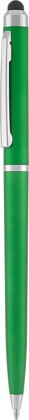 Supersaver-i Ballpoint Pen with Stylus - Green