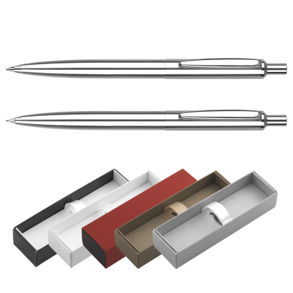 Pen Set - Giotto Metal Pen and Pencil with PB35 Box