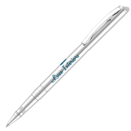 Europa Metal Rollerball Pen - Silver