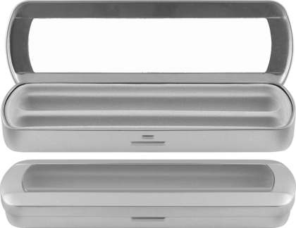 LPC 996 Double Presentation Case - Silver