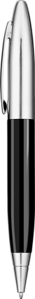 LPC 016 Ballpen - Black - Silver