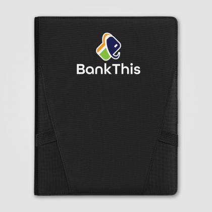 Coastal Threads Repreve Tech Organiser Padfolio - A4