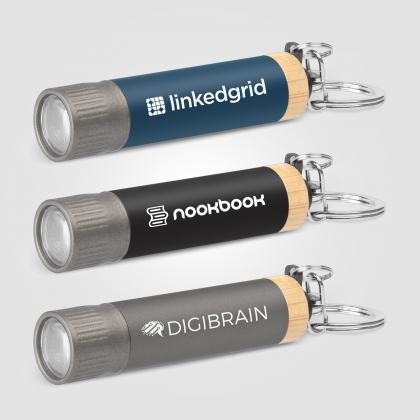 Reborn Recycled  Aluminium Keychain Flashlight