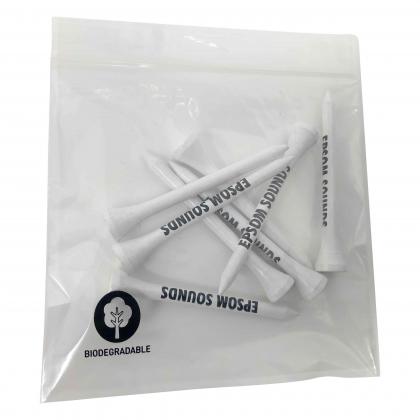 BAGS OF 70MM BAMBOO TEES (STRAIGHT LINE PRINT)