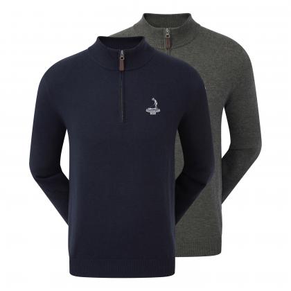 FOOTJOY WOOL BLEND 1/2 ZIP PULLOVER
