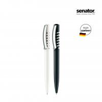 senator® New Spring Polished with Metal Clip push ball pen