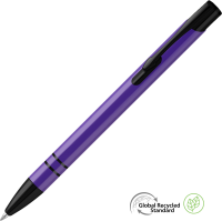 Electra Noir GRS Recycled Ballpoint Pen - Purple