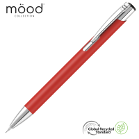 Mood GRS Recycled Soft feel Metal Mechanical Pencil - Red